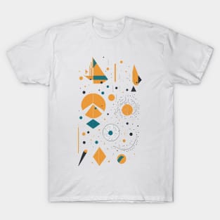 Bohemian Style Geometric Shapes - Colorful Geometric T-Shirt